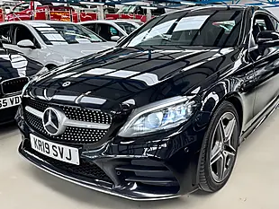 Used 2019 Mercedes-Benz C Class AMG Line (premium) Black - Interior and Exterior details 9