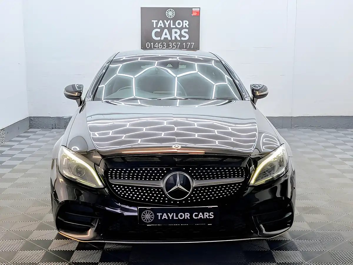 Used 2019 Mercedes-Benz C Class AMG Line (premium) Black - Interior and Exterior details 2