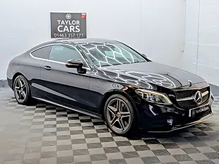 Used 2019 Mercedes-Benz C Class AMG Line (premium) Black - Interior and Exterior details 4