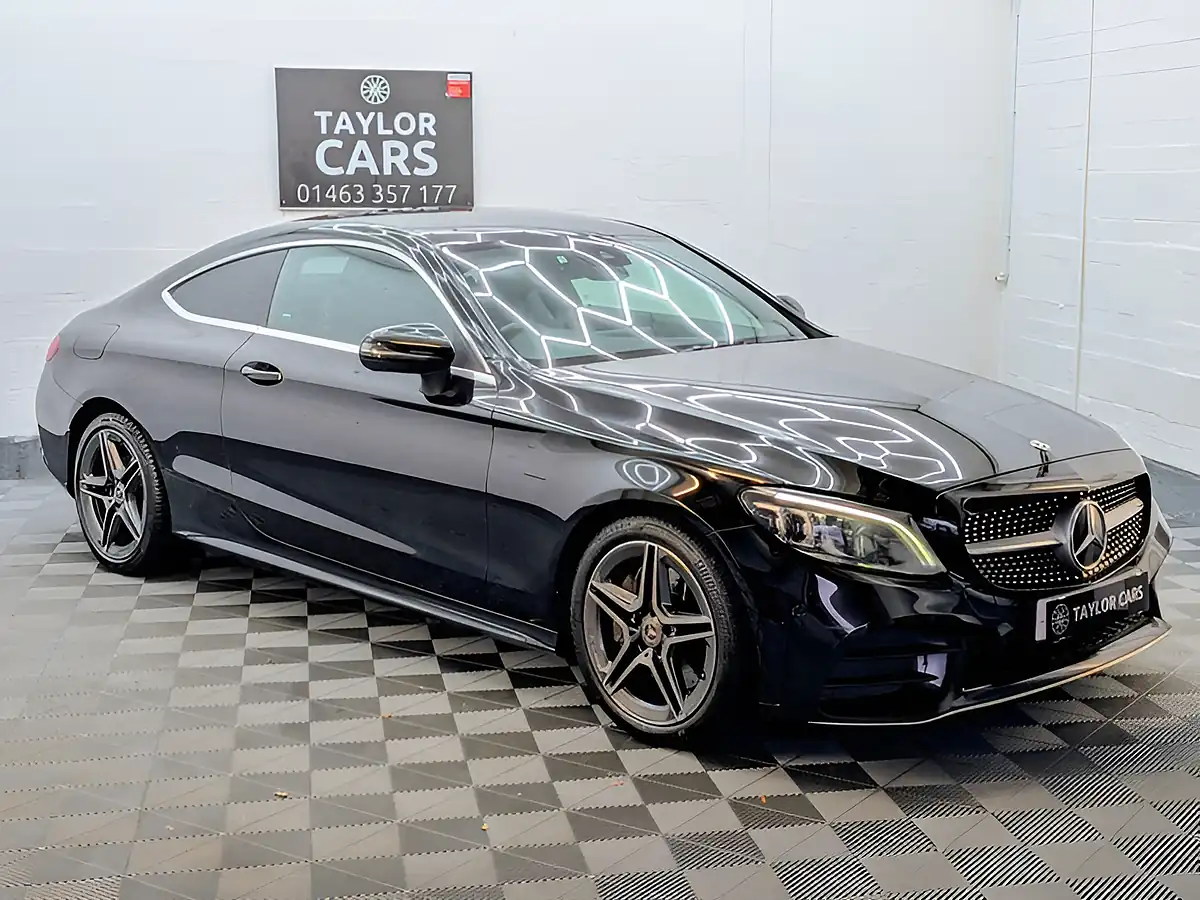 Used 2019 Mercedes-Benz C Class AMG Line (premium) Black - Interior and Exterior details 4