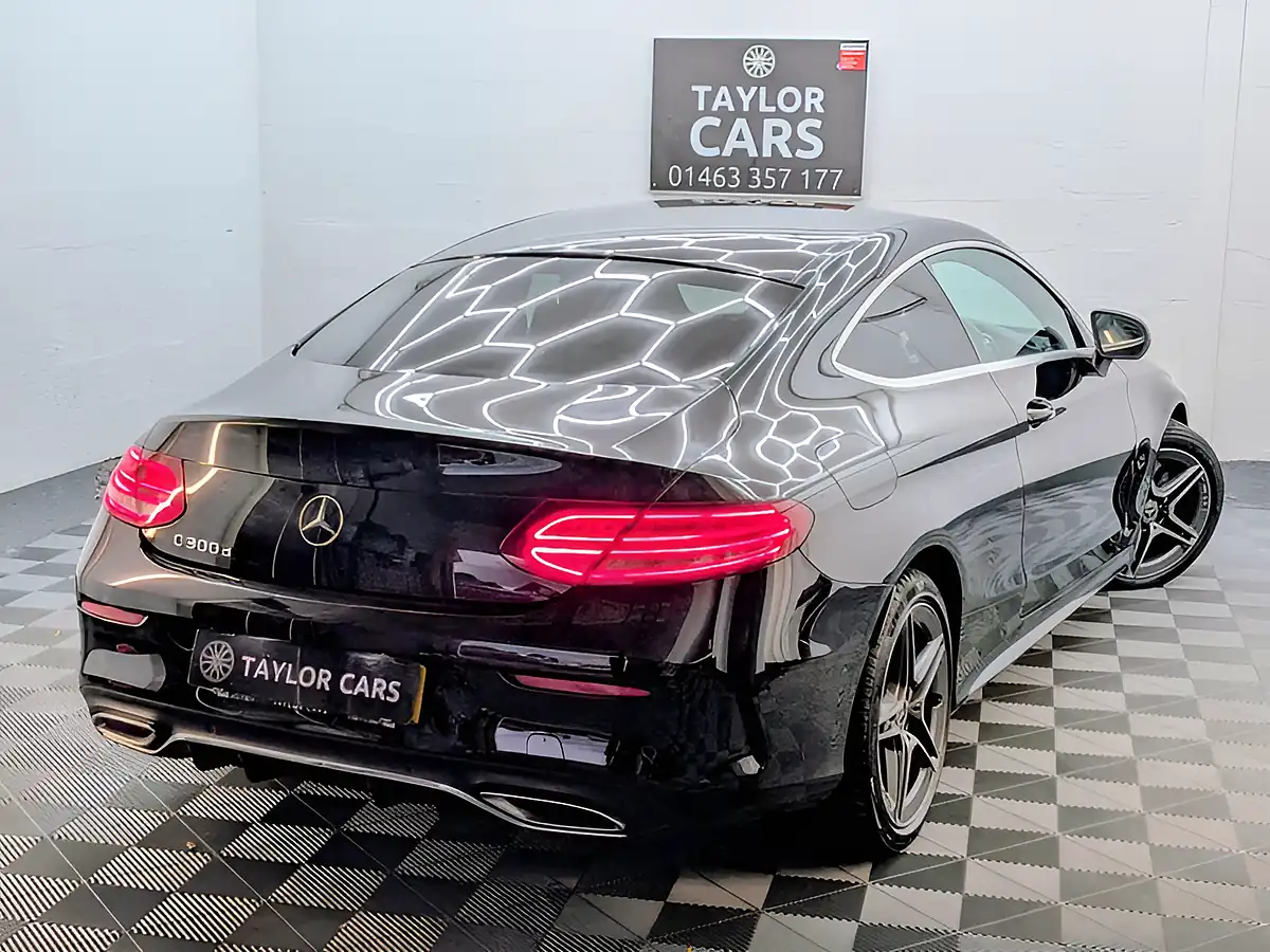 Used 2019 Mercedes-Benz C Class AMG Line (premium) Black - Interior and Exterior details 5