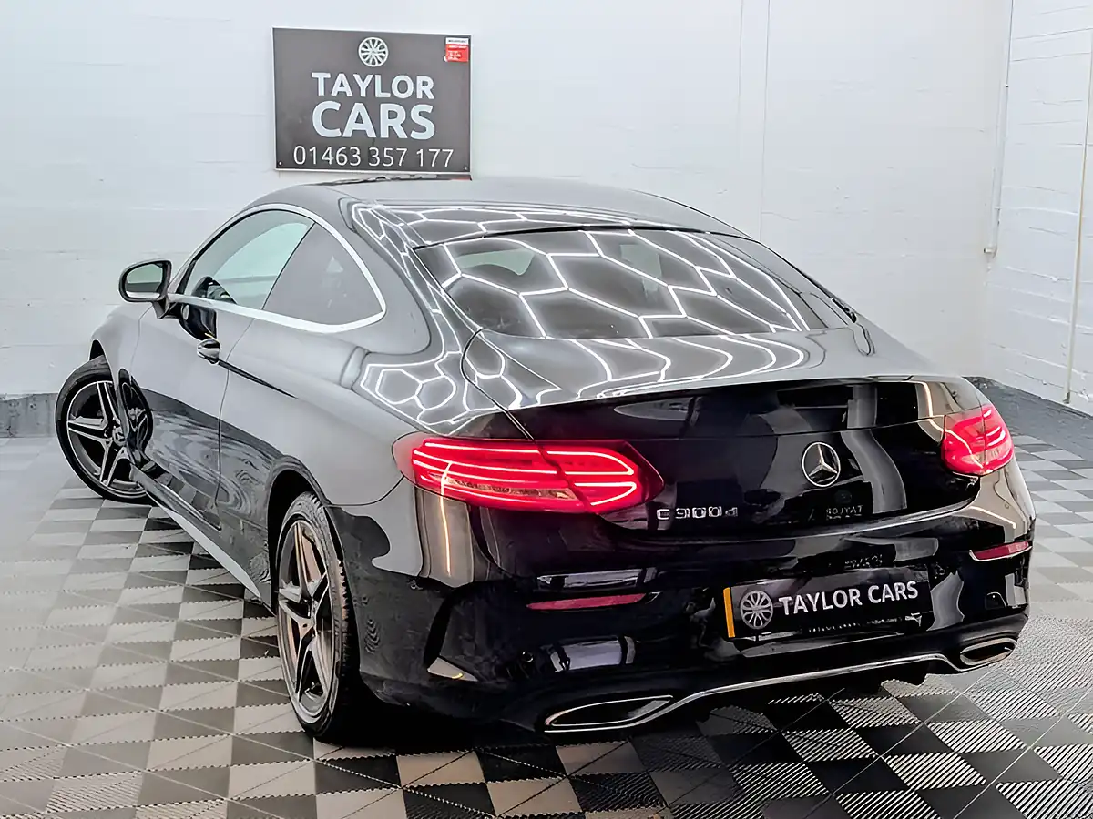 Used 2019 Mercedes-Benz C Class AMG Line (premium) Black - Interior and Exterior details 7