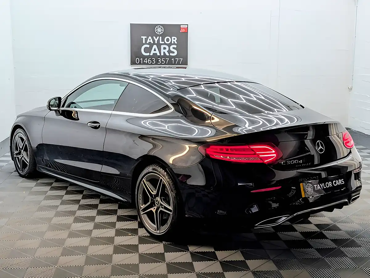 Used 2019 Mercedes-Benz C Class AMG Line (premium) Black - Interior and Exterior details 8