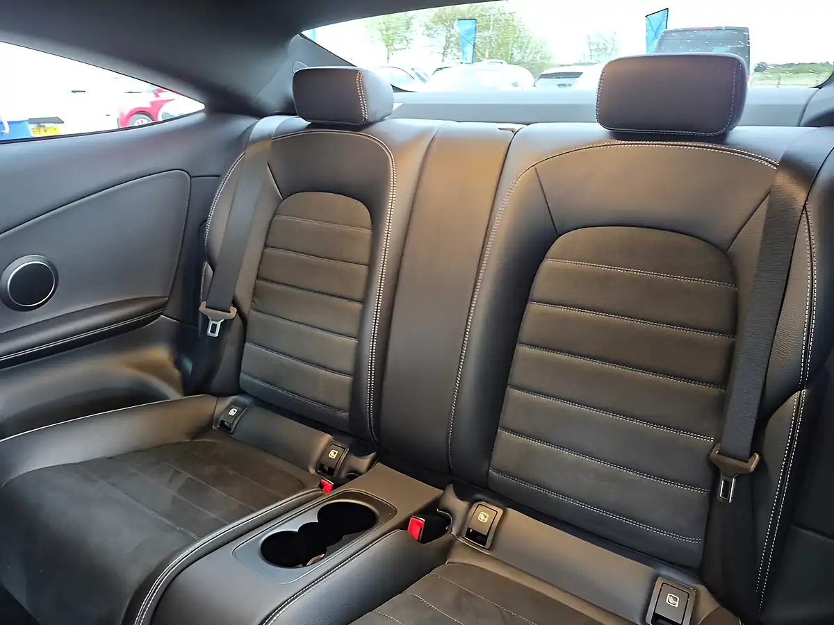 Used 2019 Mercedes-Benz C-Class AMG Line (premium) Blue - Interior and Exterior details 16