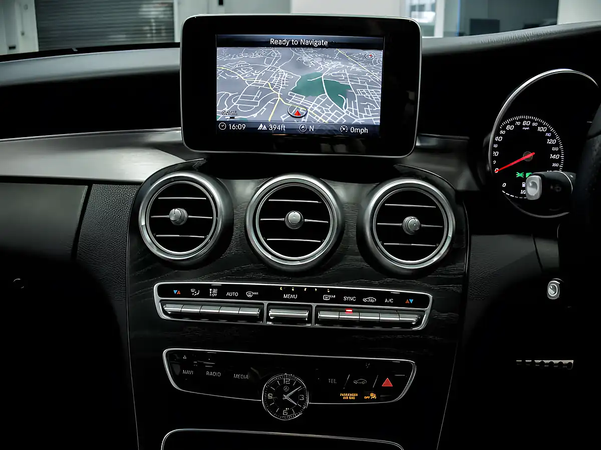 Used 2019 Mercedes-Benz C-Class AMG Line Premium Cavansite Blue - Interior and Exterior details 13