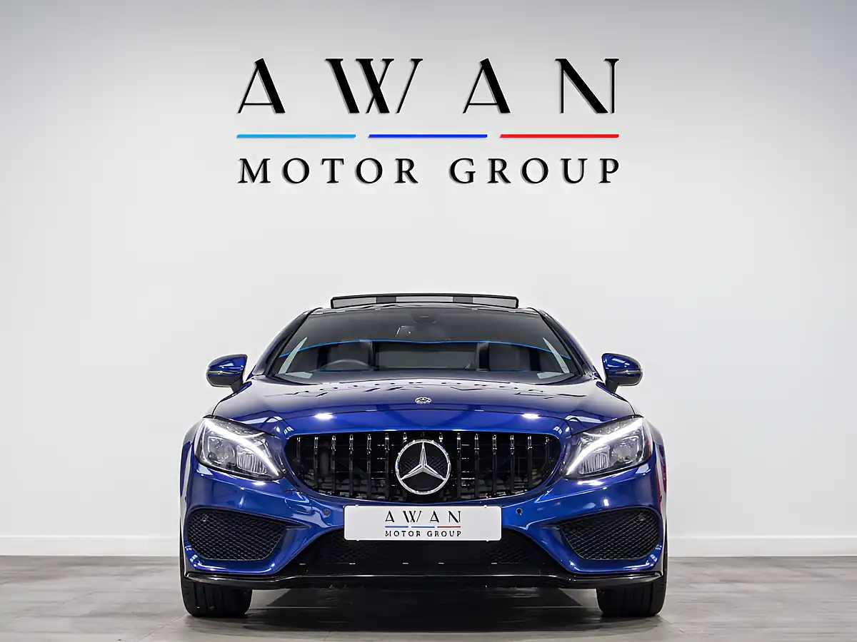 Used 2019 Mercedes-Benz C-Class AMG Line Premium Cavansite Blue - Interior and Exterior details 2