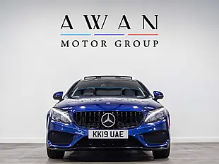 Used 2019 Mercedes-Benz C-Class AMG Line Premium Cavansite Blue - Interior and Exterior details 20