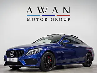 Used 2019 Mercedes-Benz C-Class AMG Line Premium Cavansite Blue - Interior and Exterior details 4