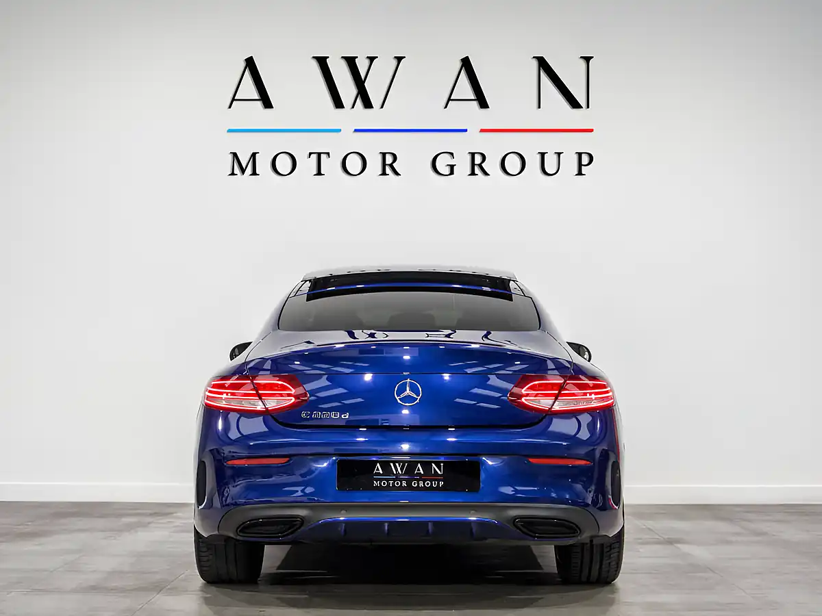 Used 2019 Mercedes-Benz C-Class AMG Line Premium Cavansite Blue - Interior and Exterior details 5