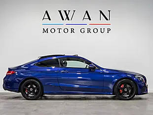 Used 2019 Mercedes-Benz C-Class AMG Line Premium Cavansite Blue - Interior and Exterior details 8