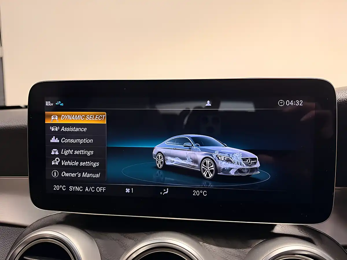 Used 2019 Mercedes-Benz C Class AMG Line (premium) Cavansite Blue - Interior and Exterior details 12
