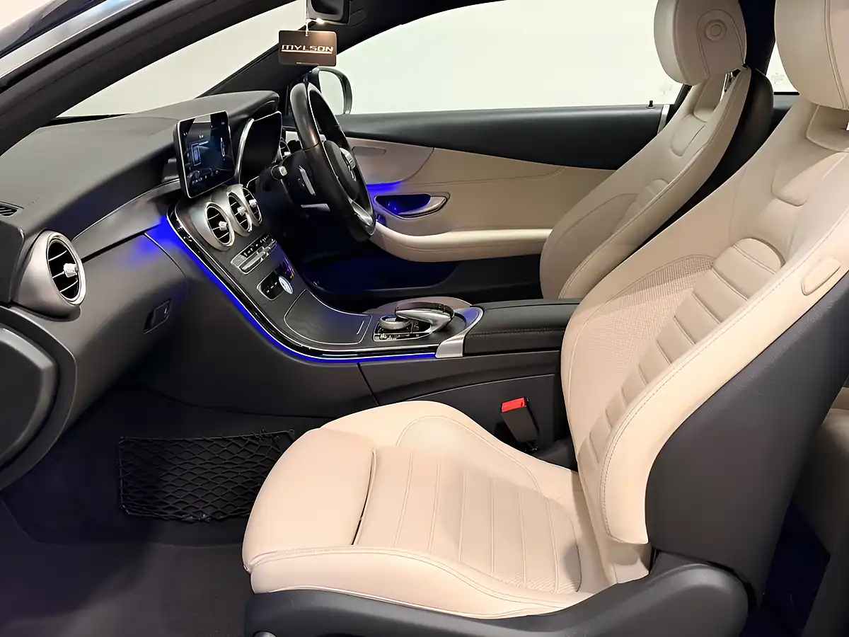 Used 2019 Mercedes-Benz C Class AMG Line (premium) Cavansite Blue - Interior and Exterior details 2