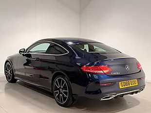 Used 2019 Mercedes-Benz C Class AMG Line (premium) Cavansite Blue - Interior and Exterior details 4