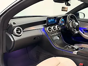 Used 2019 Mercedes-Benz C Class AMG Line (premium) Cavansite Blue - Interior and Exterior details 7