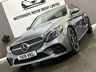 Used 2019 Mercedes-Benz C Class AMG Line (premium) Grey - Interior and Exterior details 10