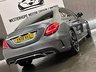 Used 2019 Mercedes-Benz C Class AMG Line (premium) Grey - Interior and Exterior details 12