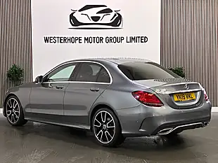 Used 2019 Mercedes-Benz C Class AMG Line (premium) Grey - Interior and Exterior details 2