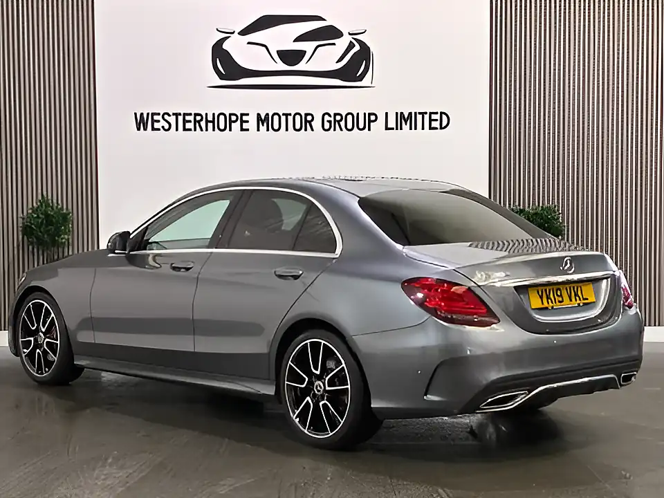 Used 2019 Mercedes-Benz C Class AMG Line (premium) Grey - Interior and Exterior details 2