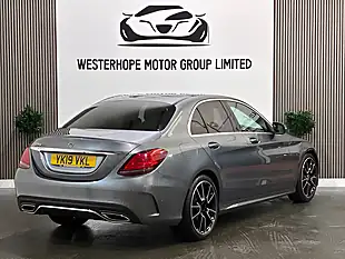 Used 2019 Mercedes-Benz C Class AMG Line (premium) Grey - Interior and Exterior details 4