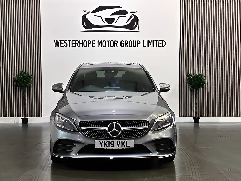 Used 2019 Mercedes-Benz C Class AMG Line (premium) Grey - Interior and Exterior details 5