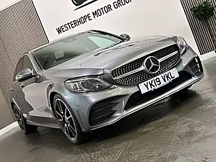 Used 2019 Mercedes-Benz C Class AMG Line (premium) Grey - Interior and Exterior details 6