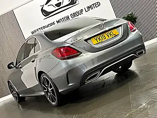 Used 2019 Mercedes-Benz C Class AMG Line (premium) Grey - Interior and Exterior details 7