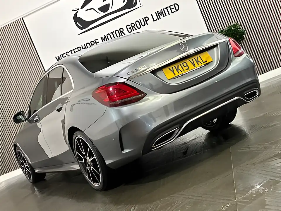 Used 2019 Mercedes-Benz C Class AMG Line (premium) Grey - Interior and Exterior details 7