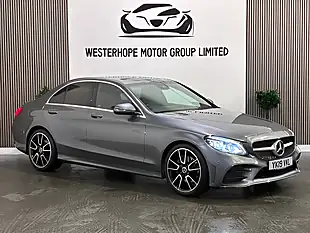 Used 2019 Mercedes-Benz C Class AMG Line (premium) Grey - Interior and Exterior details 8
