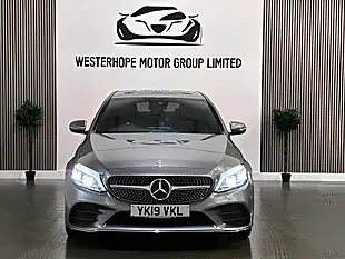 Used 2019 Mercedes-Benz C Class AMG Line (premium) Grey - Interior and Exterior details 9