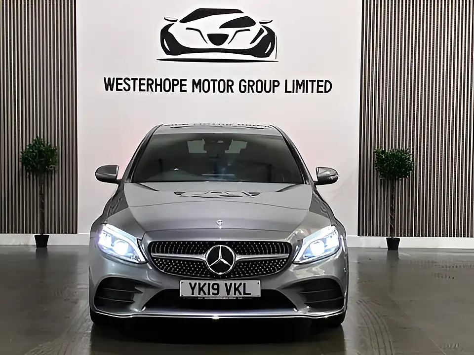 Used 2019 Mercedes-Benz C Class AMG Line (premium) Grey - Interior and Exterior details 9