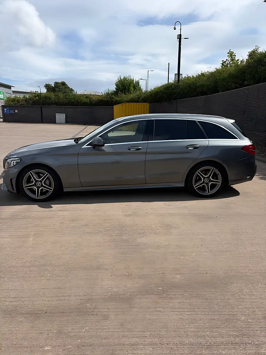 Used 2019 Mercedes-Benz C Class AMG Line (premium) Grey - Interior and Exterior details 2