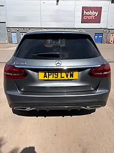 Used 2019 Mercedes-Benz C Class AMG Line (premium) Grey - Interior and Exterior details 4