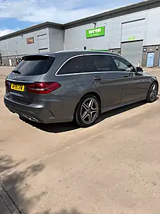Used 2019 Mercedes-Benz C Class AMG Line (premium) Grey - Interior and Exterior details 5