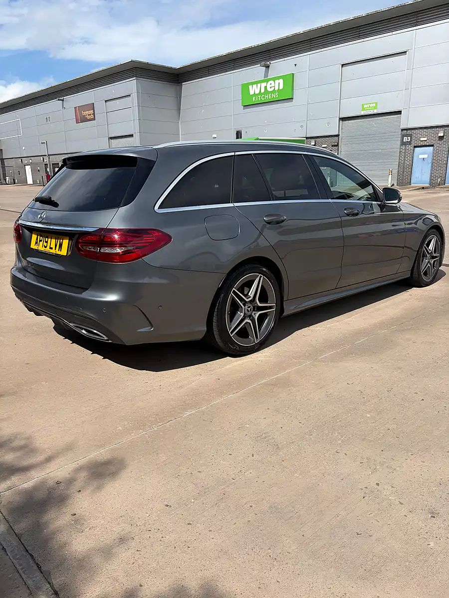 Used 2019 Mercedes-Benz C Class AMG Line (premium) Grey - Interior and Exterior details 5