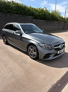 Used 2019 Mercedes-Benz C Class AMG Line (premium) Grey - Interior and Exterior details 7