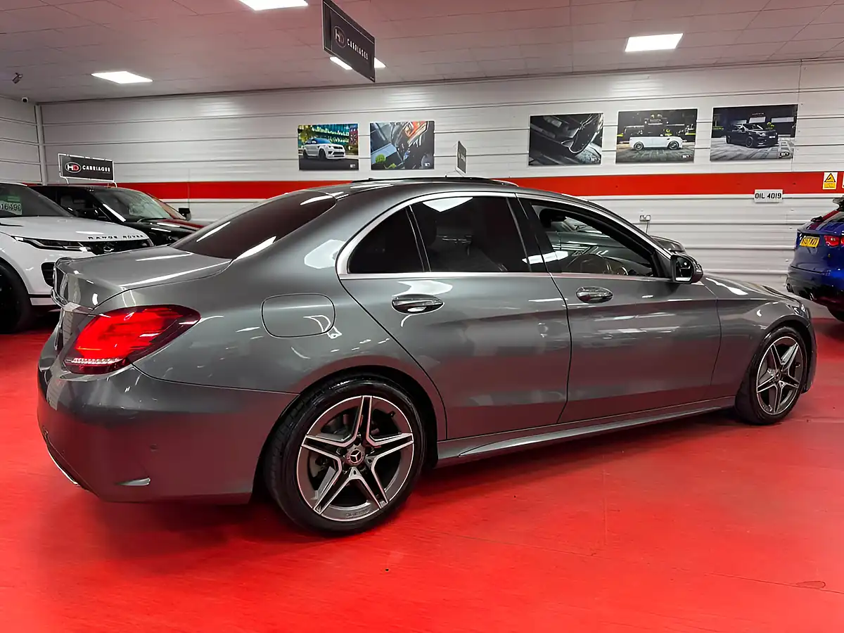 Used 2019 Mercedes-Benz C Class AMG Line (premium) Grey - Interior and Exterior details 6