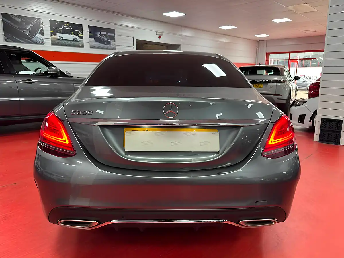 Used 2019 Mercedes-Benz C Class AMG Line (premium) Grey - Interior and Exterior details 7