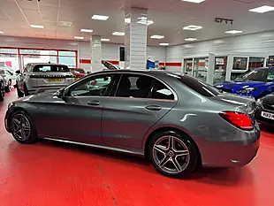 Used 2019 Mercedes-Benz C Class AMG Line (premium) Grey - Interior and Exterior details 9