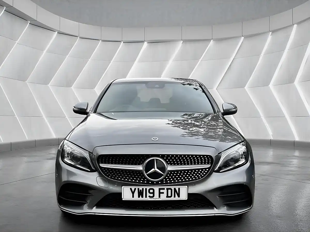 Used 2019 Mercedes-Benz C Class AMG Line (premium) Grey - Interior and Exterior details 2