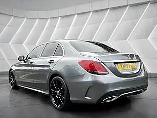 Used 2019 Mercedes-Benz C Class AMG Line (premium) Grey - Interior and Exterior details 4