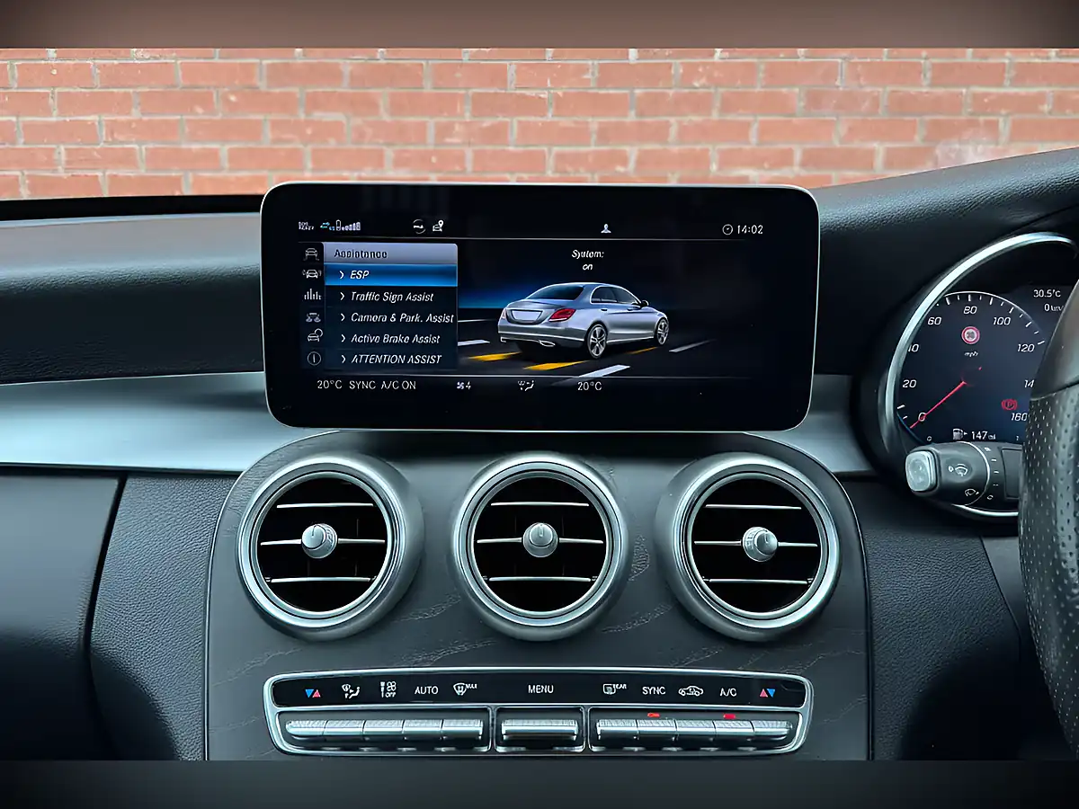 Used 2019 Mercedes-Benz C Class AMG Line (premium) Grey - Interior and Exterior details 13