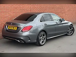 Used 2019 Mercedes-Benz C Class AMG Line (premium) Grey - Interior and Exterior details 3