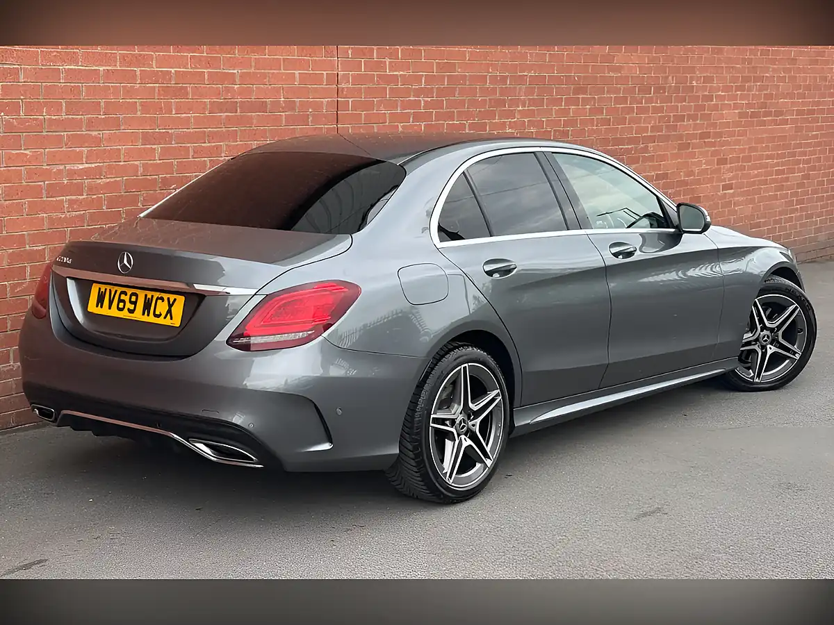 Used 2019 Mercedes-Benz C Class AMG Line (premium) Grey - Interior and Exterior details 3