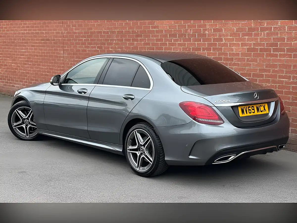 Used 2019 Mercedes-Benz C Class AMG Line (premium) Grey - Interior and Exterior details 7