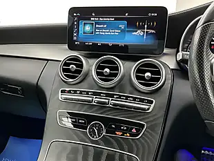 Used 2019 Mercedes-Benz C-Class AMG Line (premium) Iridium Silver - Interior and Exterior details 11