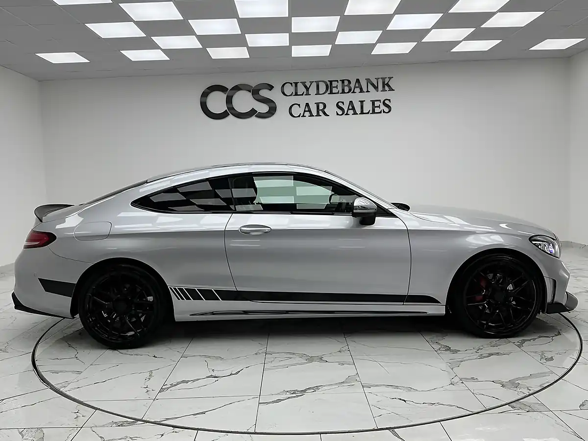 Used 2019 Mercedes-Benz C-Class AMG Line (premium) Iridium Silver - Interior and Exterior details 2