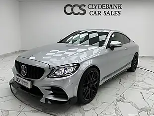 Used 2019 Mercedes-Benz C-Class AMG Line (premium) Iridium Silver - Interior and Exterior details 7