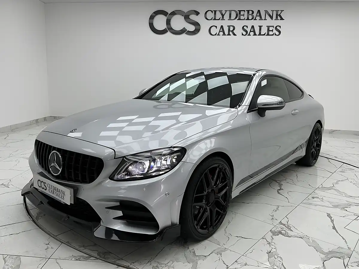 Used 2019 Mercedes-Benz C-Class AMG Line (premium) Iridium Silver - Interior and Exterior details 7