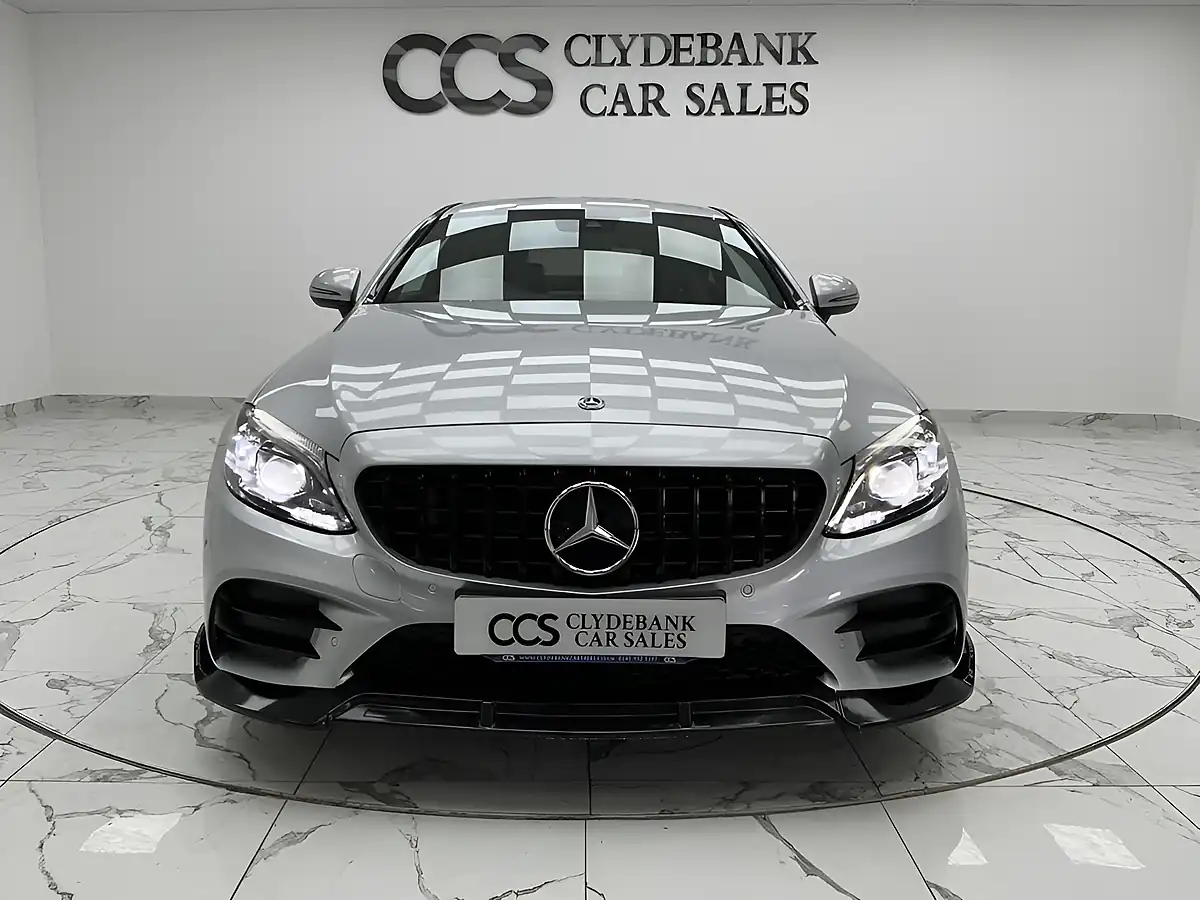 Used 2019 Mercedes-Benz C-Class AMG Line (premium) Iridium Silver - Interior and Exterior details 8