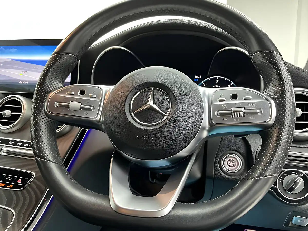 Used 2019 Mercedes-Benz C-Class AMG Line (premium) Iridium Silver - Interior and Exterior details 9